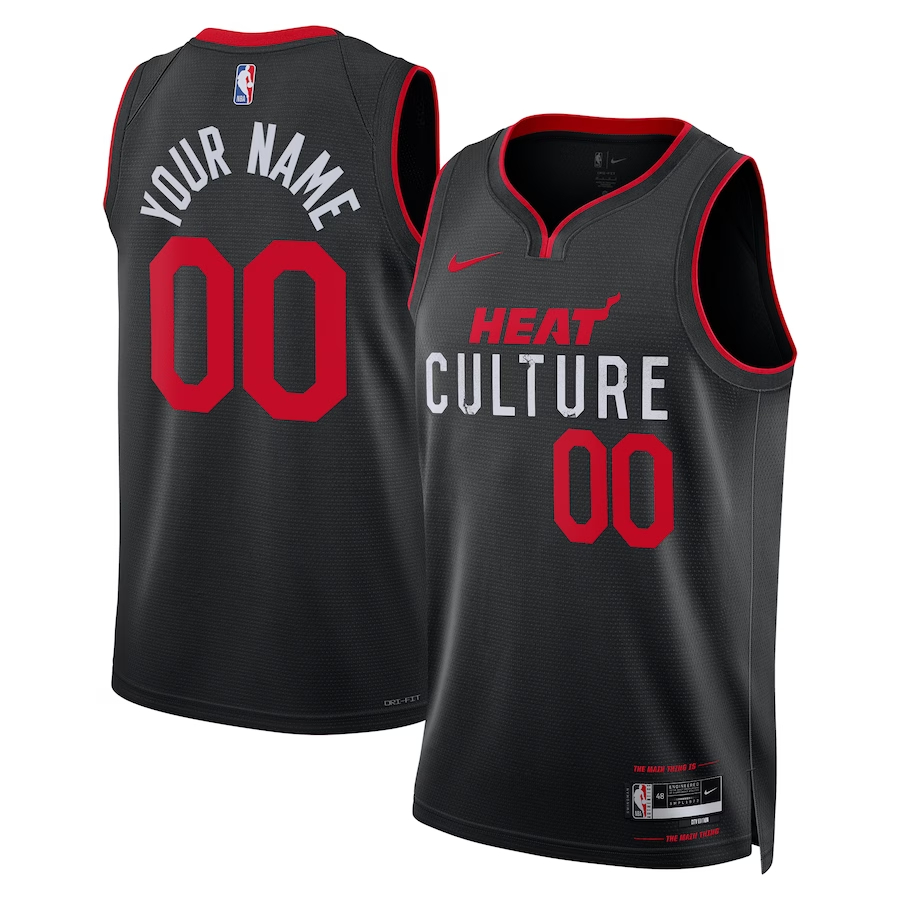 迈阿密热火队 Nike City 版 Swingman 球衣 23 - 定制 - 男女皆宜.jpg