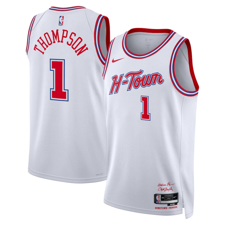 休斯顿火箭队 Nike 城市版 Swingman 球衣 23 - 白色 - Amen Thompson - 男女通用.jpg
