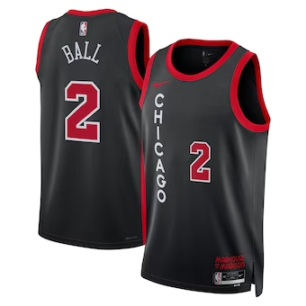 NBA公牛隊 2023/2024城市版黑色 11/8/2/00 限時團購中!售完為止！更多款式聯絡客服查詢！！