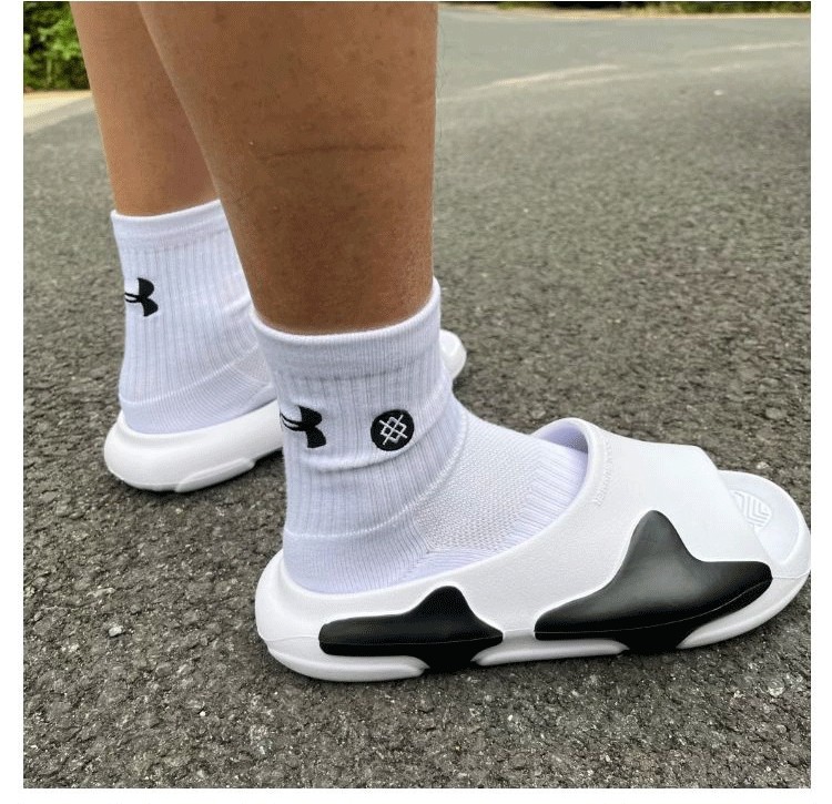 NBA CURRY UA菁英 中/高筒 籃球襪