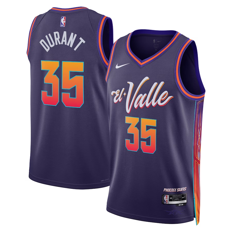 NBA太陽隊  2023/2024城市版紫色 35/1/3/18/00 限時團購中!售完為止！更多款式聯絡客服查詢！！
