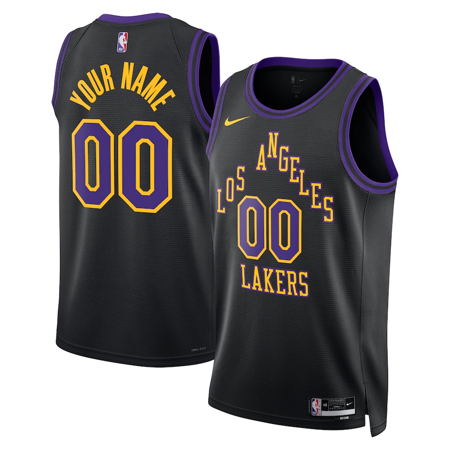 NBA湖人隊  2023/2024城市版黑金色 24/23/3/15/28/00 限時團購中!售完為止！更多款式聯絡客服查詢！！