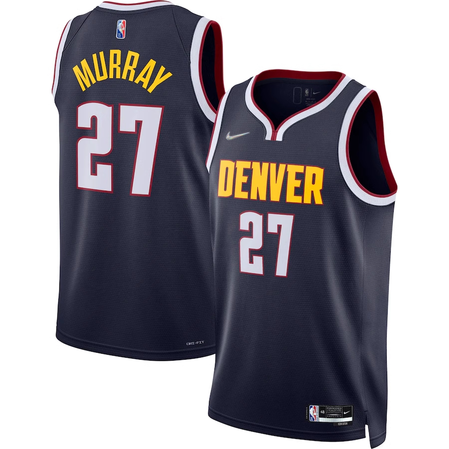 NBA金塊隊  2023客場深藍色 15/27/50/1/00 限時團購中!售完為止！更多款式聯絡客服查詢！！