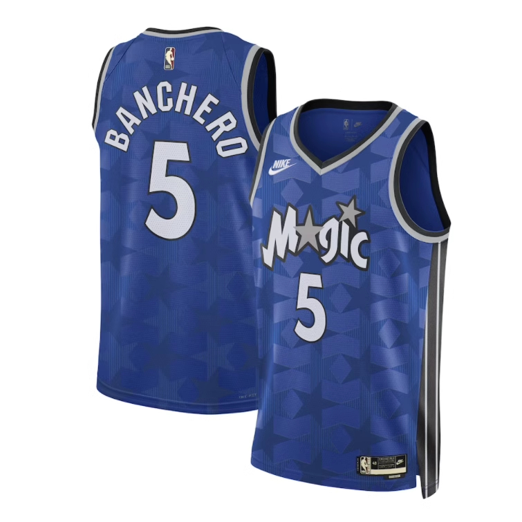 NBA魔術隊 2023復古藍色藍色暗星 5/22/20/00 限時團購中!售完為止！更多款式聯絡客服查詢！！