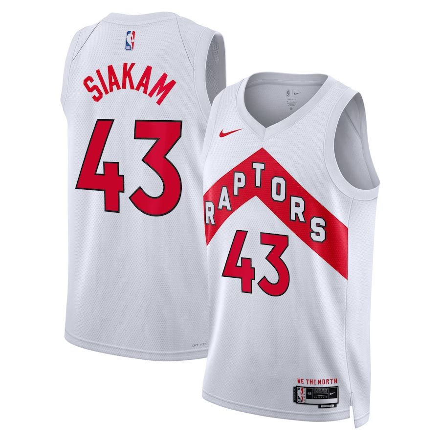 NBA暴龍隊 2023主場白色 43/17/4/00 限時團購中!售完為止！更多款式聯絡客服查詢！！