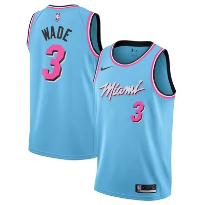NBA熱火隊 22號 Butler 3號Wade 23城市城市白 城市黑 復古白藍色 粉色 漸變藍 城市黑球衣限時團購中!售完為止！更多款式聯絡客服查詢！！