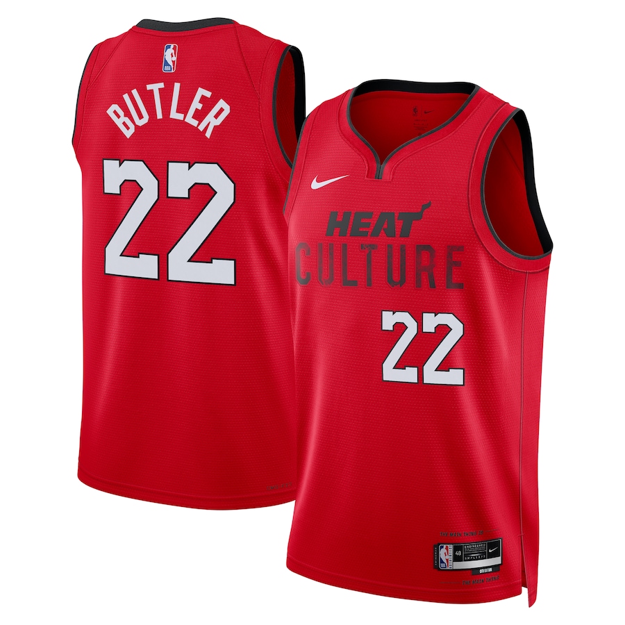 NBA球衣 Jimmy Butler 熱火 22號 2025城市紅色 球迷版 熱轉印 全新！更多款式聯絡客服查詢！！