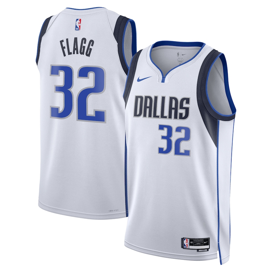 NBA球衣 獨行俠32號Flagg 白 Association Nike 球迷版 熱轉印 全新！更多款式聯絡客服查詢！！
