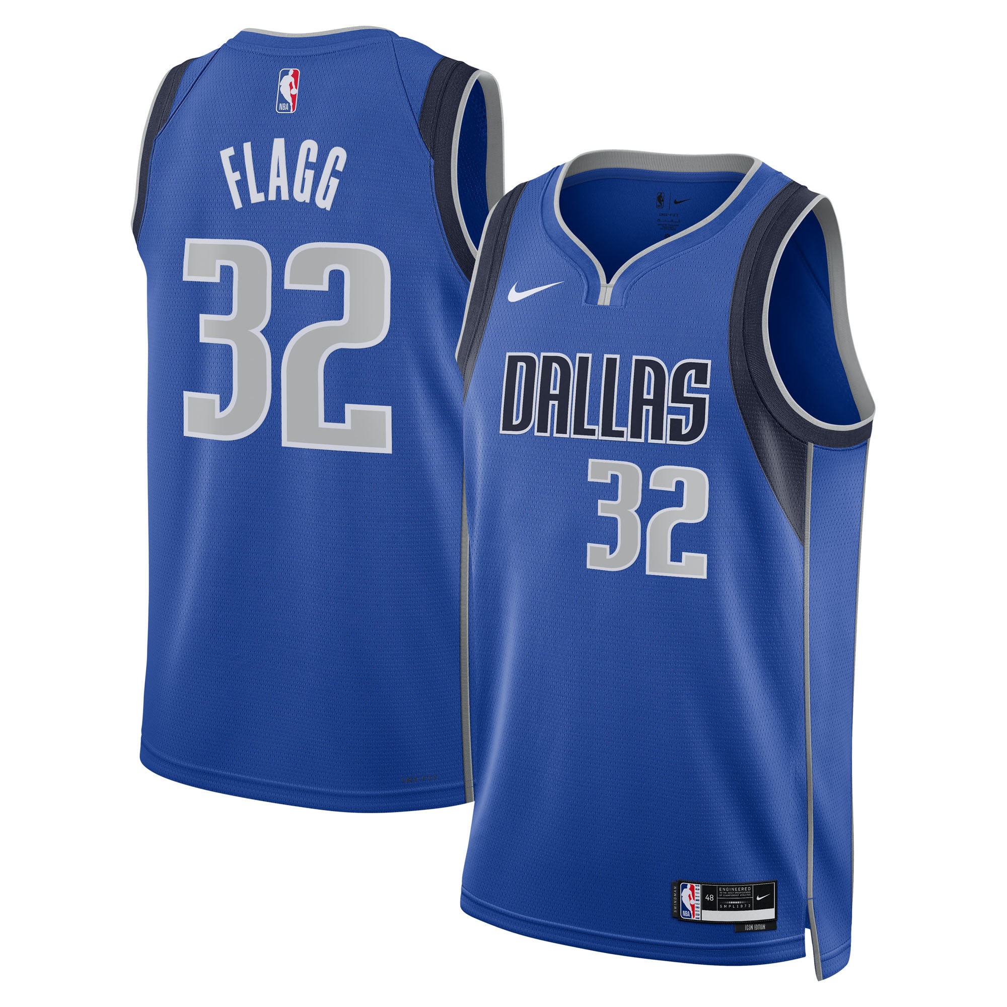 NBA球衣 獨行俠32號Flagg 白 Association Nike 球迷版 熱轉印 全新！更多款式聯絡客服查詢！！