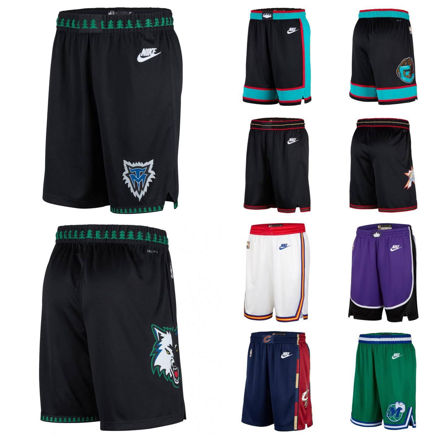 NBA 2025-2026城市系列  籃球褲 比賽球褲 限時團購中!售完為止！更多款式聯絡客服查詢！！